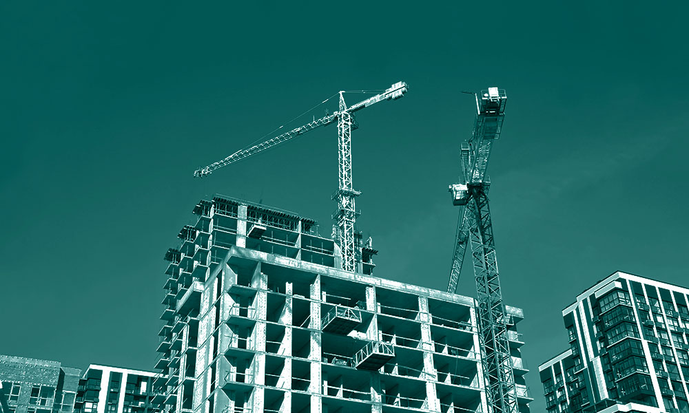 infrastructure insurance. Building under construction